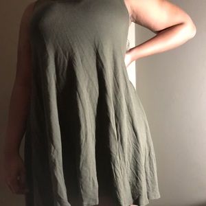 Olive Green Dress